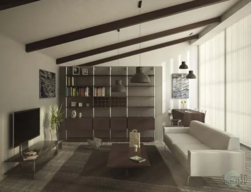 Living room per mini loft