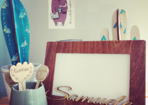 cornice 3, portafoto, oggettistica, idee regalo, legno, incisioni, taglio laser